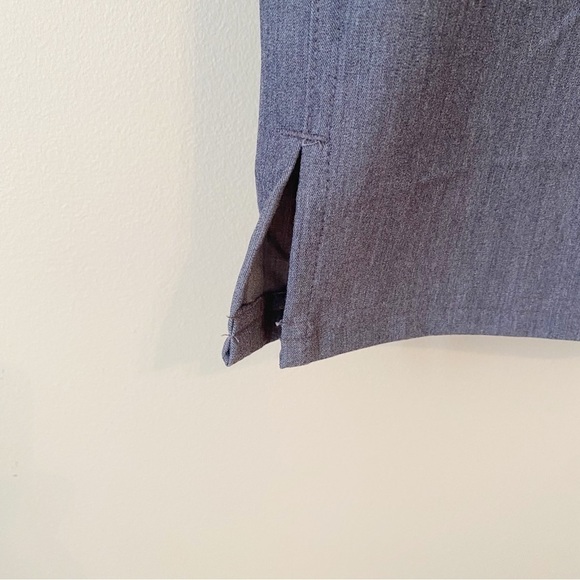 Figs Kade Utility Pocket Gray Scrub Pants - Large Tall - Picture 6 of 16